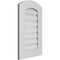 Ekena Millwork Arch Top Surface Mount PVC Gable Vent: Non-Functional, w/ 3-1/2"W x 1"P Standard Frame, 16"W x 24"H GVPAR16X2401SN - alternate 4